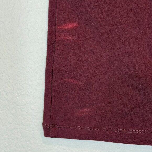 Harley Davidson Quarter Zip Embroidered Patch Hog Tee Black Red Y2K Medium - Picture 8 of 9